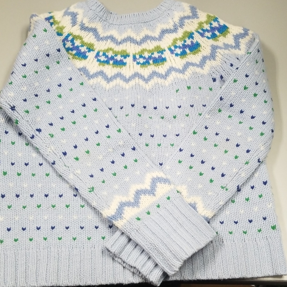 GAP Kids XL (12) Blue Knitted Sweater